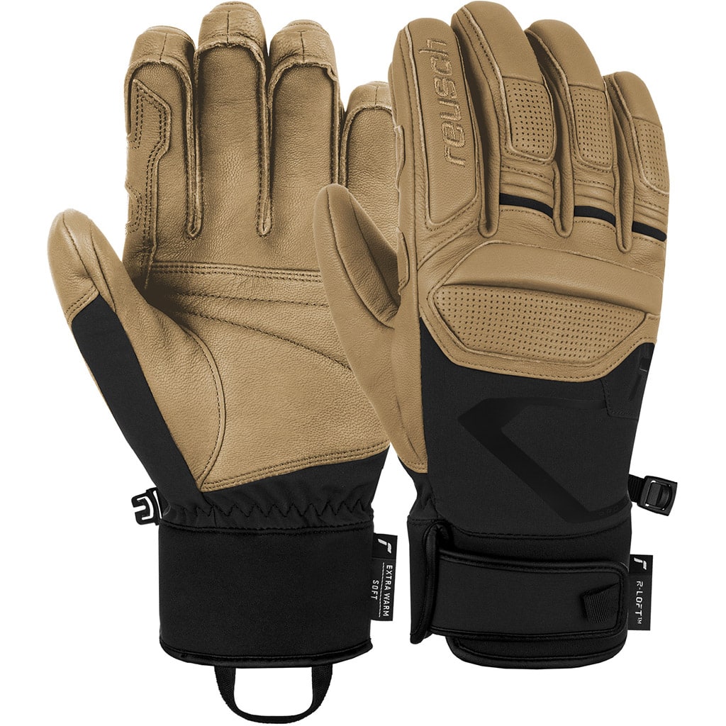 Reusch Pro RC Gloves Black / Tan